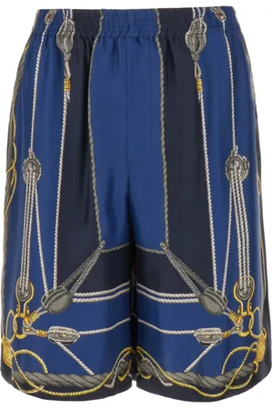 VERSACE Shorts, Herre, Blå, M, Casual Shorts