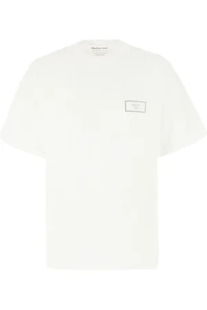 MARTINE ROSE Top, Herre, Hvid, L, Bomuld, T-shirts
