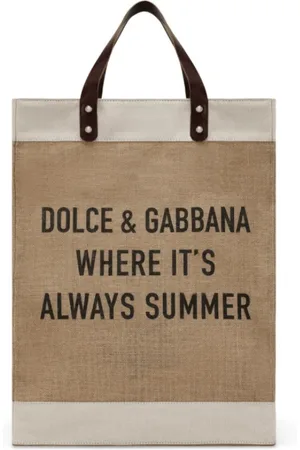 Dolce & Gabbana Taske, Herre, , ONE SIZE, Bomuld, Straight Bukser