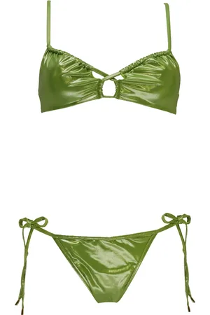 MISS BIKINI Badetøj, Dame, Grøn, M, Bikinis