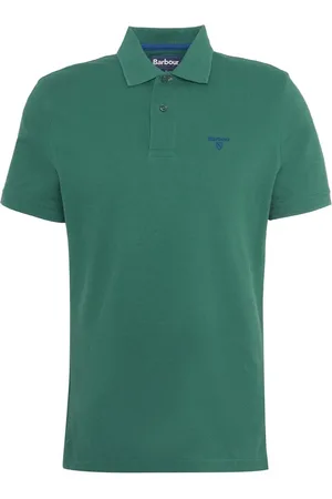 Barbour Top, Herre, Grøn, M, Polo Bluser