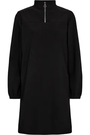 Liberté Kjole, Dame, Sort, XL, Polyester, - Henne LS Dress, 21645