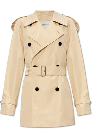 Burberry Frakke, Dame, , 3XS, Uld, Silke Trenchcoat