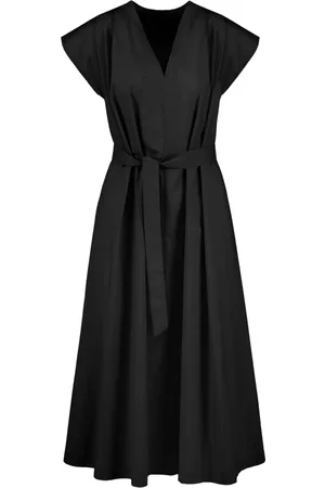 Bomboogie Kjole, Dame, Sort, L, Bomuld, Midi Dresses