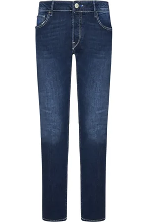 Hand Picked Jeans, Herre, Blå, W34, Bomuld, Jeans