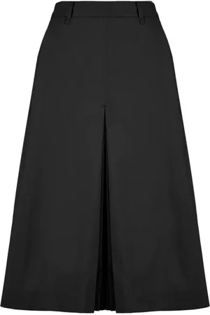 Bomboogie Nederdel, Dame, Sort, S, Bomuld, Midi Skirts