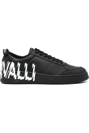 Roberto Cavalli Sko, Herre, Sort, 43 EU, Uld, Sneakers