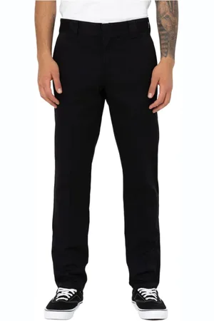 Dickies Bukser, Herre, Sort, W27 L28, Bomuld, 872 Work Pant REC Dk0A4Xk8Blk1