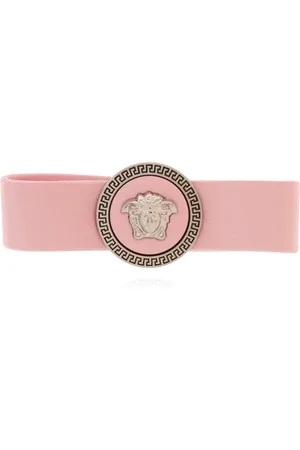 VERSACE Tilbehør, Dame, Lyserød, ONE SIZE, Satin, Pyntet hårnål