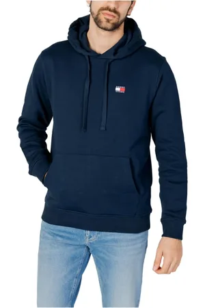 Tommy Hilfiger Sweathshirts & Hoodies, Herre, Blå, S, Bomuld, Sweatshirts