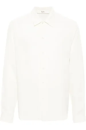 Séfr Skjorte, Herre, Hvid, M, Casual Bluser