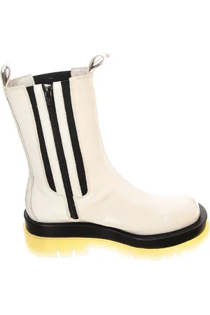 Jeffrey Campbell Sko, Dame, Hvid, 37 EU, Læder, Ankelstøvler Forår/Sommer Multifarvet Læder