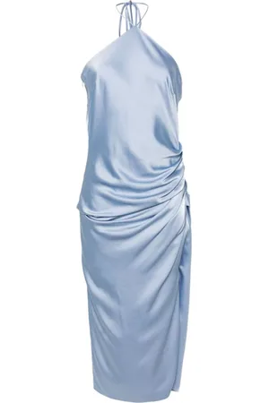 Simkhai Kjole, Dame, Blå, XS, Midi Dresses