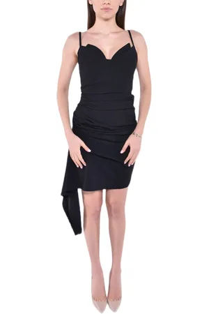MVP Wardrobe Kjole, Dame, Sort, S, Polyester, Dresses