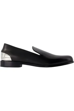 Alexander McQueen Sko, Herre, Sort, 40 EU, Uld, Loafers