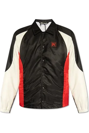 Palm Angels Jakke, Herre, Sort, S, Jakke med logo
