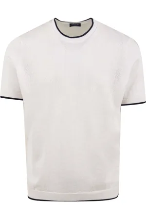DRUMOHR Top, Herre, Hvid, L, Hvid Sweater Model D9Lc100Z