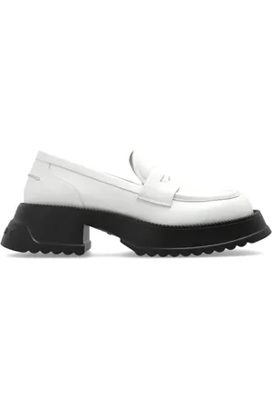 Marni Sko, Dame, Hvid, 40 EU, Uld, Platform Loafers