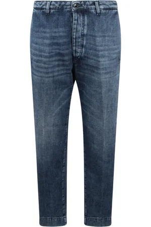 Nine In The Morning Jeans, Herre, Blå, W32, Bomuld, Slim-fit Jeans