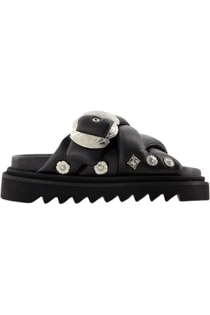 TOGA PULLA Sko, Dame, Sort, 36 EU, Uld, Sliders