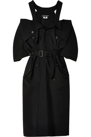 JUNYA WATANABE Kjole, Dame, Sort, M, Uld, Korte kjoler