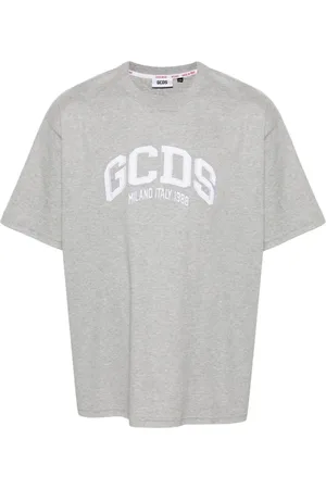 GCDS Top, Herre, Grå, 2XS, Bomuld, T-shirts
