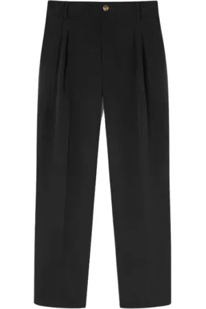 VERSACE Bukser, Dame, Sort, XS, Polyester, Wide Bukser