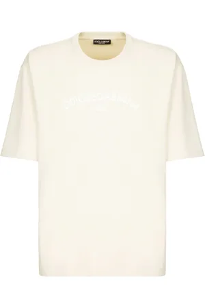 Dolce & Gabbana Top, Herre, Gul, L, Bomuld, Straight Bukser