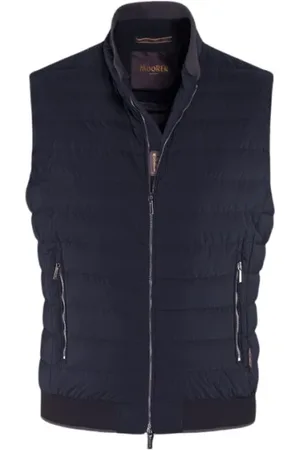 MOORER Jakke, Herre, Blå, XL, Uld, Jackets