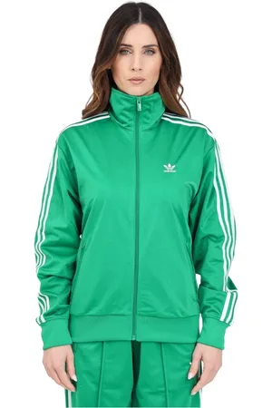 adidas Sweathshirts & Hoodies, Dame, Grøn, S, Uld, Grøn Firebird Sweater