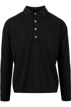 Mauro Grifoni Top, Herre, Sort, S, Bomuld, Polo Bluser