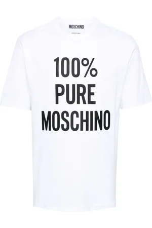 Moschino Top, Herre, Hvid, L, Bomuld, T-shirts