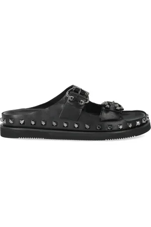 Ash Sko, Dame, Sort, 38 EU, Uld, Sliders
