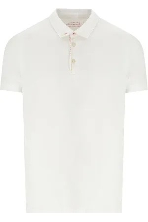 BOB der Bär Top, Herre, Hvid, XL, Bomuld, Polo Bluser