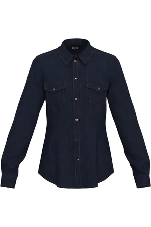 MARELLA Bluser & Skjorter, Dame, Blå, S, Denim, Bluser