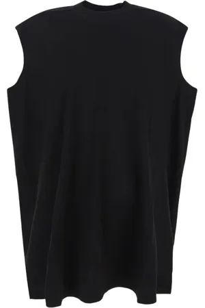 Rick Owens Top, Herre, Sort, S, Bomuld, Luxor Runway Tarp T-Shirt