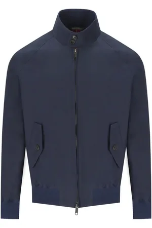 Baracuta Jakke, Herre, Blå, L, Bomuld, Light Jackets