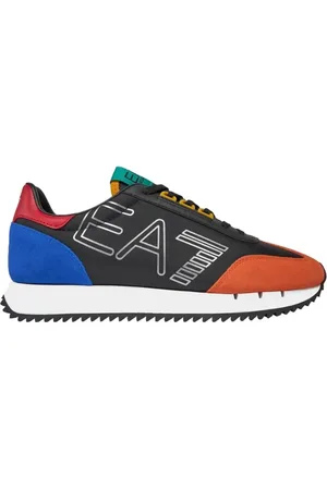 EA7 Sko, Herre, Flerfarvet, 41 1/2 EU, Sneakers