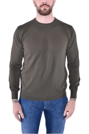 KANGRA CASHMERE Sweathshirts & Hoodies, Herre, Grøn, M, Bomuld, Blazers