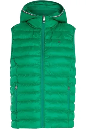 Tommy Hilfiger Jakke, Dame, Grøn, M, Uld, Vests