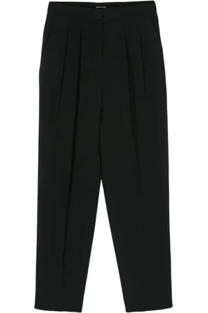 Giorgio Armani Bukser, Dame, Sort, S, Wide Bukser