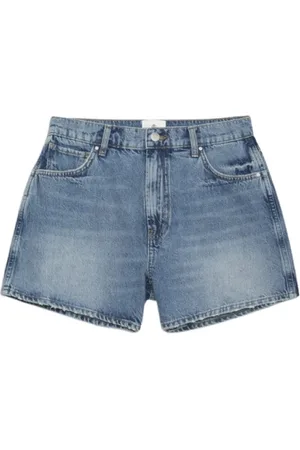 ANINE BING Shorts, Dame, Blå, W31, Denim, Stillehavsblå Denim Shorts