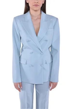 MVP Wardrobe Jakke, Dame, Blå, S, Uld, Blazers