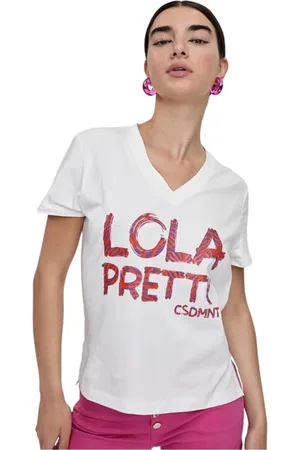 Lola Casademunt Top, Dame, Hvid, S, Hvid Damet-shirt