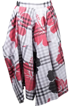 Vivienne Westwood Nederdel, Dame, Flerfarvet, S, Bomuld, Midi Skirts