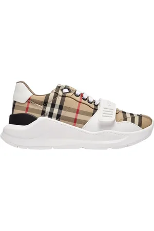 Burberry Sko, Dame, Flerfarvet, 36 EU, Bomuld, Vintage Check Sneakers