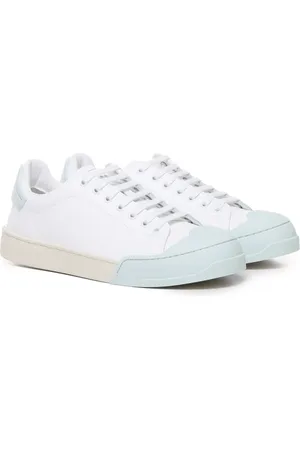 Marni Sko, Herre, Hvid, 40 EU, Bomuld, Sneakers