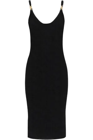 VERSACE Kjole, Dame, Sort, S, Elegant Sort Cocktailkjole
