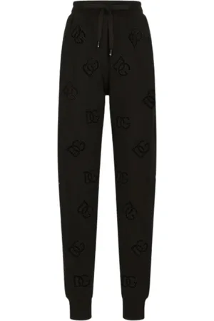 Dolce & Gabbana Bukser, Dame, Sort, XS, Bomuld, Bukser