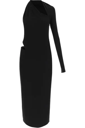 VERSACE Kjole, Dame, Sort, XS, Uld, Dresses